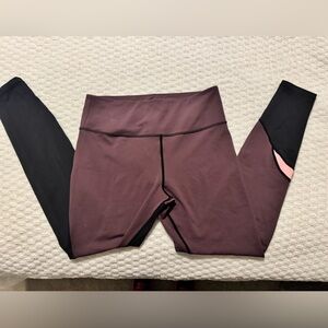 ZYIA purple and black leggings size 12